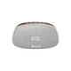 Портативна бездротова Bluetooth колонка з будильником YISON TWS LED Clock WS-1 |AUX/FM/BT5.0, 2*5W| Coffee - зображення 4