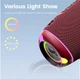 Портативная беспроводная Bluetooth колонка акустика Sounarc R1 IPX6 BT5.3 AUX/TF, 40Вт, TWS, 16h Max | Красный - изображение 7
