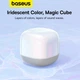 Портативная акустика Bluetooth колонка Baseus AeQur V2 Wireless Speaker Moon BT5.0, 3EQ, 30h, TWS (A20050500211-00) White - изображение 13