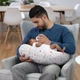 Подушка для годування Boppy Холофайбер Біла 53х40 см (79902.48) - зображення 4