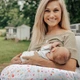 Подушка для годування Boppy Холофайбер Біла 53х40 см (79902.48) - зображення 5