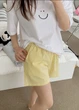 Стильный женский домашний комплект для сна и дома из футболки и шортиков Smile Comfort No Brand 1275-44 Желтый One size (44-46) - изображение 1