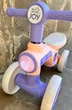 Беговел JOY TL-66-300 колеса 6’’ PU пластиковая рама свет озвучено на украинском розово-фиолетовый - изображение 5