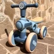 Беговел JOY TL-48-885 колеса 6’’ PU пластиковая рама свет озвучено на украинском голубой - изображение 1
