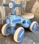 Беговел JOY TL-48-885 колеса 6’’ PU пластиковая рама свет озвучено на украинском голубой - изображение 2