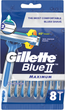 Одноразові станки для гоління (Бритви) чоловічі Gillette Blue 2 Max 8 шт (7702018502264) - зображення 2