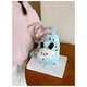 Детская сумка Lesko TD-34 Kuromi Turquoise с аниме через плечо на одно отделение с ремешком 10шт - изображение 3