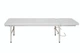 Кушетка медична низька Прем'єра ISMED 5501 195x62x55 см Zeus Deluxe White біла - зображення 1