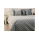 Покривало Руно двостороннє декоративне Velour Dark Grey ромб 150х220 см (360.55_Dark Grey ромб) - зображення 5