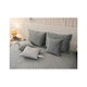 Покривало Руно двостороннє декоративне Velour Dark Grey ромб 150х220 см (360.55_Dark Grey ромб) - зображення 6