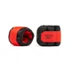 Утяжелитель Reebok Flexlock Ankle Weights чорний, червоний RAWT-11270 0.5 кг (885652017237) - изображение 1