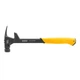 Молоток DeWALT DEM-CLAW демонтажный, цельнометаллический, 624 г, с прямым гвоздодером (DWHT51008-0) - изображение 1