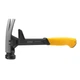 Молоток DeWALT DEM-CLAW демонтажный, цельнометаллический, 624 г, с прямым гвоздодером (DWHT51008-0) - изображение 2