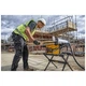 Верстат DeWALT пиляльний, 1850 Вт, 5800 об/хв, 210х30 мм, + стіл DE7400 (DWE7485RS) - зображення 2