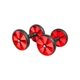 Ролик для пресса Adidas Core Rollers ADAC-11604 One Size Чорний/Червоний (885652003681) - изображение 1