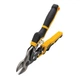 Ножницы по металлу DeWALT BULLNOSE ERGO Aviation прямые с короткими губками, L=235 мм (DWHT14694-0) - изображение 4