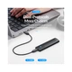 Кишеня зовнішня Orico USB3.2 Gen2 USB-C M.2 NVMe/NGFF(SATA) Dual Protocol SSD (HC380503) - зображення 2