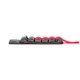 Утяжелитель Reebok Premium Ankle чорний, червоний RAWT-11310 0.5 кг (885652020657) - изображение 7