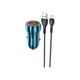 Зарядное устройство HOCO Z46 USB Sapphire Blue (6931474770301) - изображение 1