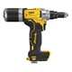 Заклепочник DeWALT 18 В XR Li-Ion, 20 kN, d.закл.=4.8-6.4 мм (без АКБ и ЗУ) (DCF414NT) - изображение 4