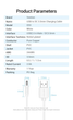 Кабель питания Vention DC 3.5мм х 1.35мм - USB 5V 2A для зарядки для роутера, сплиттера 1.5 м White (CEXWG) - изображение 5