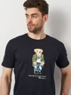 Футболка мужская Polo Ralph Lauren 11312.3 S (44) Темно-синяя (smt2000000015125) - изображение 4