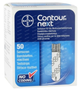 Тест - полоски для глюкометра Bayer Contour Next 50 шт (8470001619617) - изображение 1