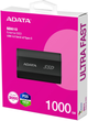 SSD dysk Adata SD810 1TB 2.5" USB Type-C 3D NAND TLC Black (SD810-1000G-CBK) - obraz 6