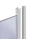 Душова кабіна Latwa SC90x90.SAT.MID.GR полукругла, скло тон. 4 мм + Душовий піддон KAPIELKA ST90x90x26, з панеллю Lidz - изображение 3