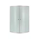 Душова кабіна Latwa SC90x90.SAT.HIGH.FR полукругла, скло Frost 4 мм + Душовий піддон KAPIELKA ST90x90x41, з панеллю Lidz - изображение 3