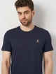 Футболка мужская Polo Ralph Lauren 11314.3 S (44) Темно-синяя (smt2000000015477) - изображение 4