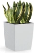 Вазон Plastkon Eliot Stone 25x25 см Белый (8595096995399) - изображение 2