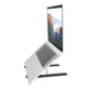 Подставка для ноутбука или планшета Laptop Stand&nbsp;складная регулируемая по высоте Black - изображение 3