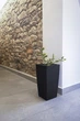 Вазон Plastkon Eliot Stone 25x46 см Антрацит (8595096996433) - изображение 4