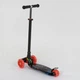 Детский самокат Best Scooter A 24659. Пластмассовый, 4 PU колеса с подсветкой. Черный - изображение 2