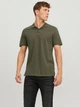 Поло длинное мужское Jack & Jones 12136516 S Хаки (5713736541253) - изображение 1