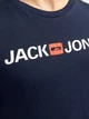 Футболка хлопковая длинная мужская Jack & Jones 12137126-62038 2XL Navy Blazer (5713738380119) - изображение 5