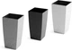 Вазон Plastkon Eliot Stone 25x46 см Белый (8595096996440) - изображение 3