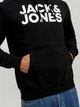 Худи мужское Jack & Jones 12152840 L Черное (5714487234845) - изображение 5