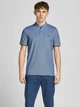 Поло длинное мужское Jack & Jones 12199711 M Голубое (5715210800092) - изображение 1