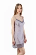 Нічна сорочка жіноча з мікрофібри та мережива Felisiya Lingerie Бузковий 143-620 L - зображення 3
