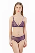 Трусики-сліпи жіночі з сіточки Felisiya Lingerie Фіолетовий 276-2817с S - зображення 3