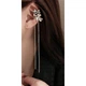 Бижутерия серьги-клипсы-каффы из медицинской стали Butterfly 4345 Silver 457 - изображение 1