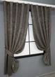 Комплект коротких штор VR-Textil Лен мрамор Pavliani № 1288ш 130х170 см 2 шт Темное какао (35-0064) - изображение 2