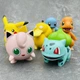 Фигурки Покемон Пикачу Pokemon Pikachu Чармандер Бульбазавр Биртл Джигглипафф набор 6 шт 6-8 см - изображение 12