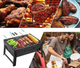 Мангал міні гриль барбекю переносний складаний BBQ Grill Portable TL-372 (5849) - зображення 5