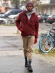 Куртка демисезонная мужская Uniqlo 514744838 3XL Бордовая (1159801250) - изображение 6