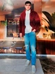 Куртка демисезонная мужская Uniqlo 514744838 3XL Бордовая (1159801250) - изображение 9