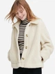 Полушубок женский Тедди Uniqlo 762533331 2XL Белый (1159796092) - изображение 1
