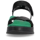 Сандалии Rieker Evolution 060165-38 Черный с зеленым - изображение 9